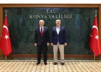 Akın, Denizli Valisi Yavuz Selim Köşger’i ağırladı