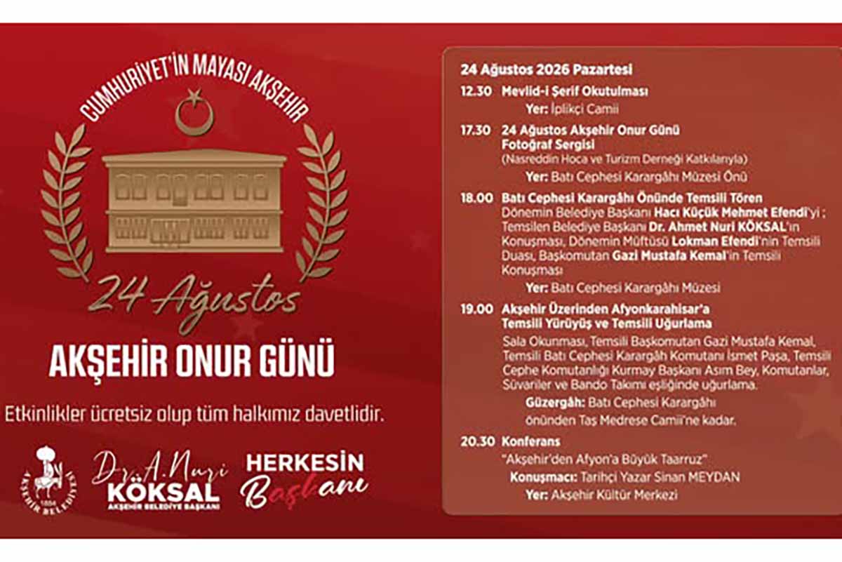 Fotoğraf: Akşehir Belediyesi