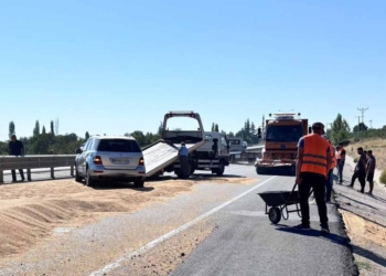 Akşehir’de zincirleme kaza: Göreve yeni başlayan Sultandağı Kaymakamı yaralandı