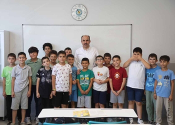 Altay’dan Bilgehane ve yaz Kur’an kursuna ziyaret