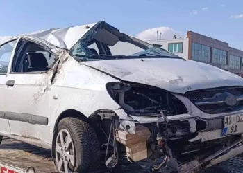Derebucak’ta trafik kazası: 4 kişi hastaneye kaldırıldı