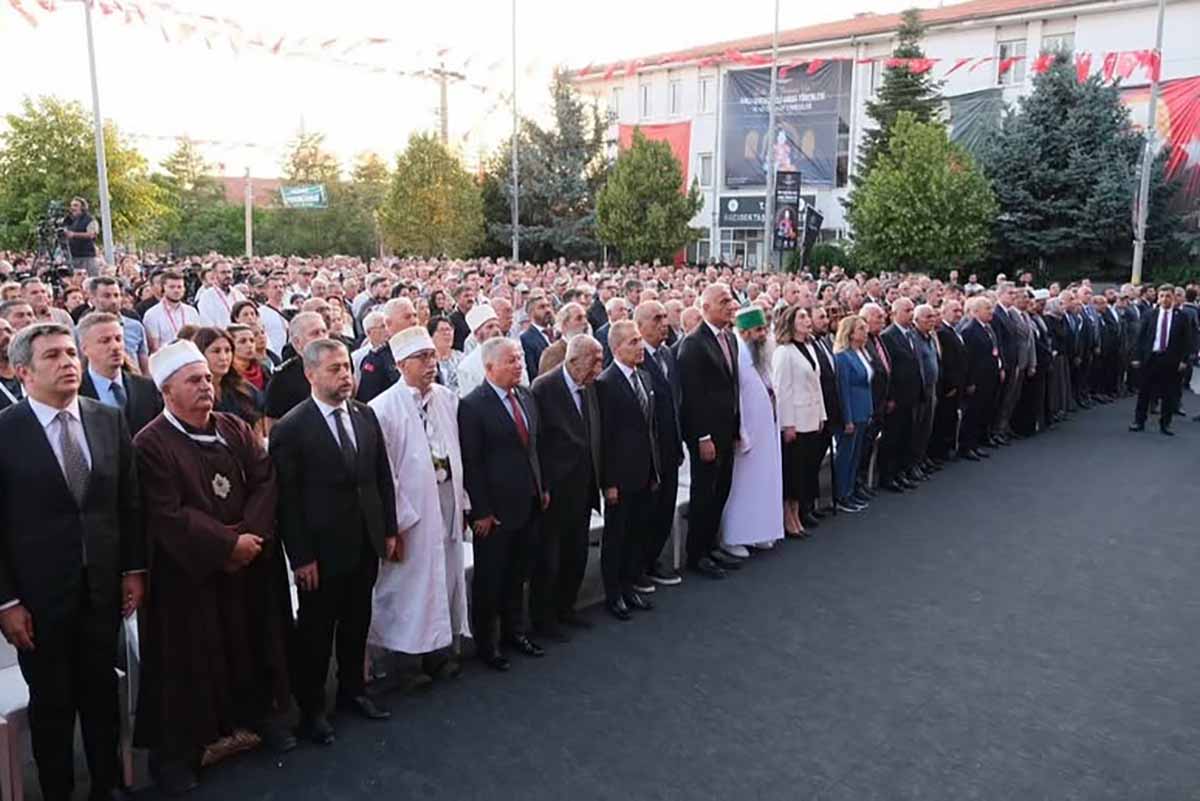 Fikret Fidan Hacıbektaş anma etkinliklerine katıldı