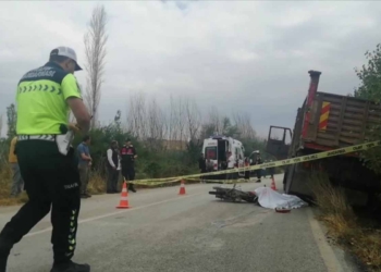 Isparta’da Beyşehir Belediyesi kamyonu kazaya karıştı: 1 ölü