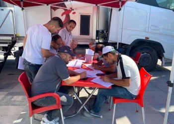 Karapınar’da kan bağışı kampanyasına yoğun ilgi