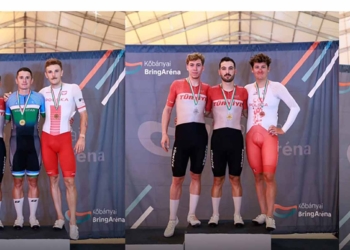 Konya Büyükşehir Belediyesporlu pedallardan Budapeşte’de 4 madalya