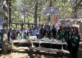 Konya’da 16 ülkeden 2 bin izci dostluk kampında buluştu