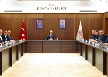 Konya’da spor müsabakalarının güvenliği masaya yatırıldı