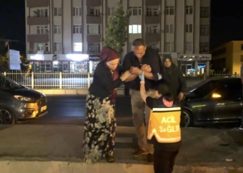 Konya’dan Aksaray’a giden 3 araçlık konvoya makas atan araç çarptı