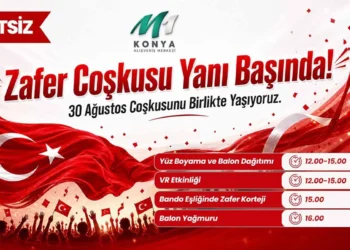M1 Konya’da Zafer Bayramı’na özel renkli program