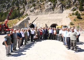 Seydişehir’de Madenli-Süleymaniye yolu ve Alacabel Tüneli incelendi