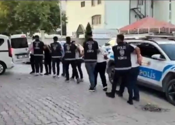 Konya’da kar maskeleriyle araç soyan 5 şüpheli, 24 saat içinde yakalandı