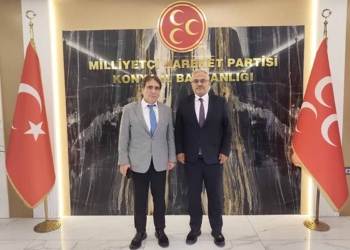 MHP Konya İl Başkanlığına hayırlı olsun ziyaretleri sürüyor