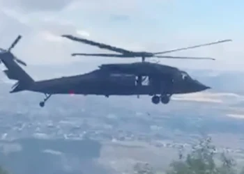 Seydişehir’de kayalıklardan düşen Melek Güngör askeri helikopterle kurtarıldı