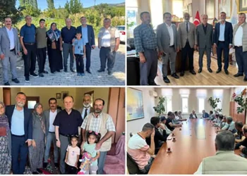 AK Parti Konya teşkilatından Derbent ve Cihanbeyli’de saha programı
