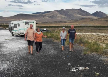 Alman Turistlerin Karapınar’da Meke Gölü ve Acıgöl Keyfi