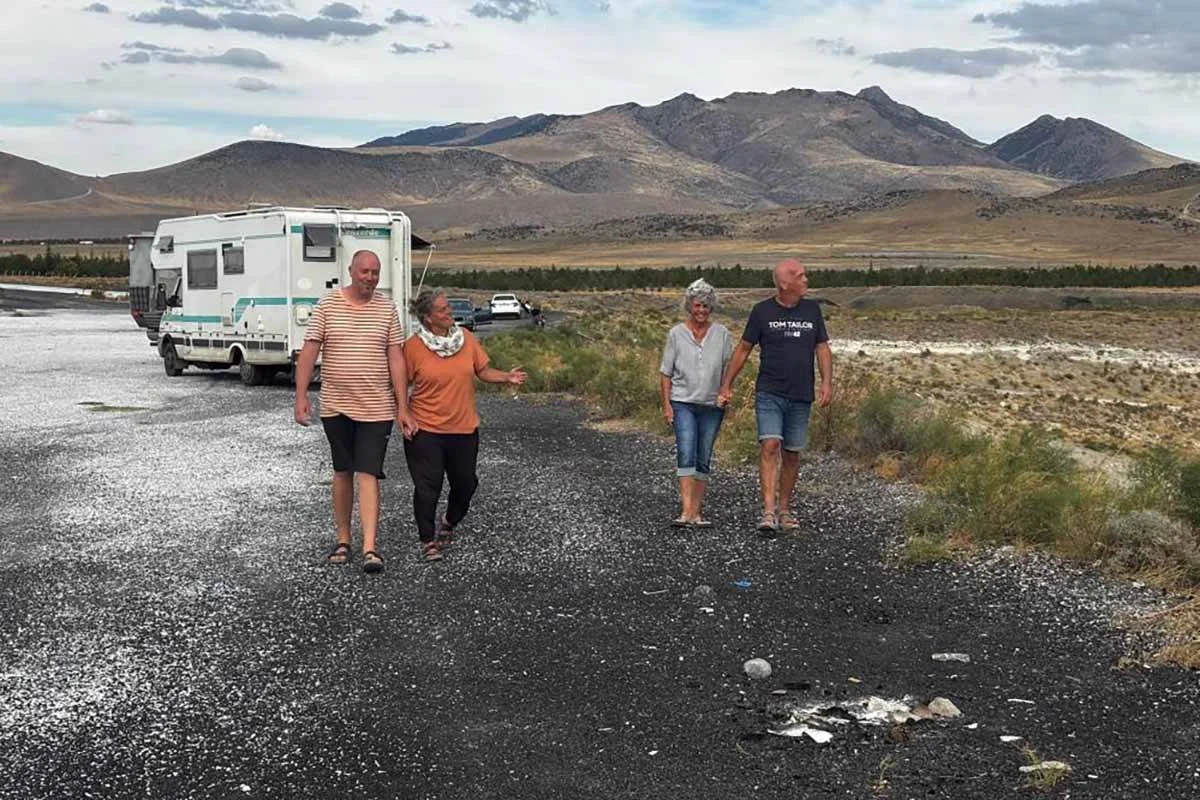 Alman Turistlerin Karapınar’da Meke Gölü ve Acıgöl Keyfi