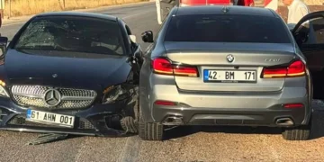 Beyşehir’de zincirleme kaza: 6 yaralı