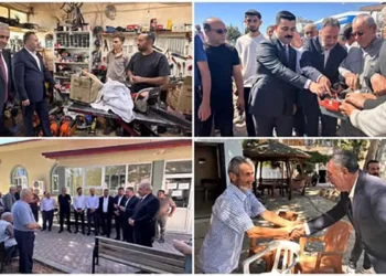 Güneysınır’da AK Parti’den saha programı