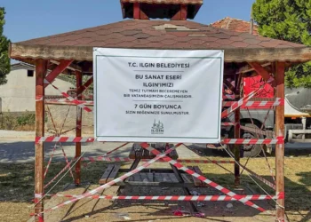 Ilgın’da kirli bırakılan kameriye 7 günlüğüne kapatıldı