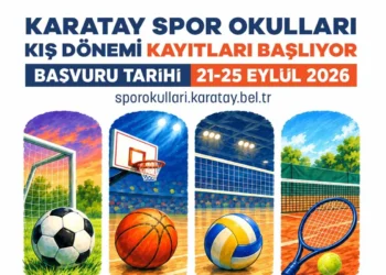 Karatay Kış Spor Okulları için başvurular 21 Eylül’de başlıyor