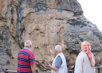 Konya’da 3 bin yıllık İvriz Kaya Anıtı yaz sezonunda yoğun ilgi görüyor
