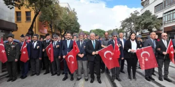 Konya’da Gaziler Günü için anlamlı yürüyüş