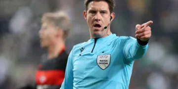 Konyaspor-Trabzonspor karşılaşmasında VAR Matej Jug oldu