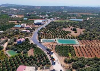 Konya’ya bağlantı sağlayan Erdemli grup yolu sıcak asfaltla yenilendi