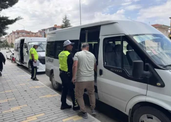 Kulu’da öğrencilerin güvenliği için servislere yönelik denetimler artırıldı