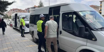Kulu’da öğrencilerin güvenliği için servislere yönelik denetimler artırıldı