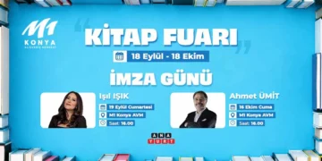 M1 Konya AVM’de Kitap Fuarı heyecanı başlıyor