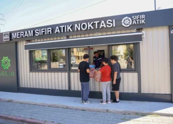 Meram’ın sıfır atık noktalarından çevreye büyük katkı