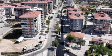 Karatay’da Sedirler Caddesi’nin bir bölümü daha yenileniyor