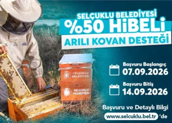 Selçuklu’da 5. dönem arılı kovan desteği başvuruları başlıyor