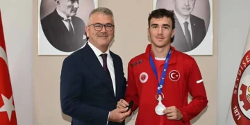 Seydişehir’in gururu Gürkan Uğur Yıldız’dan dünya ikinciliği