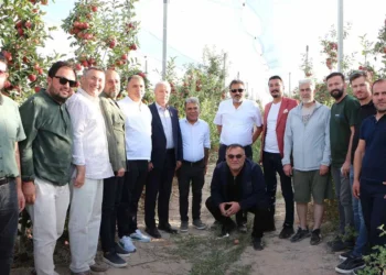 TÜGİK Konya’dan Kulu’daki modern elma üretim tesisine ziyaret
