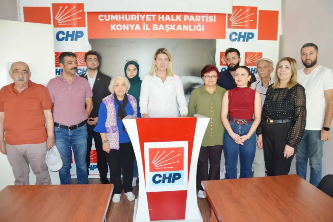 (Fotoğraf: CHP Konya İl Başkanlığı)