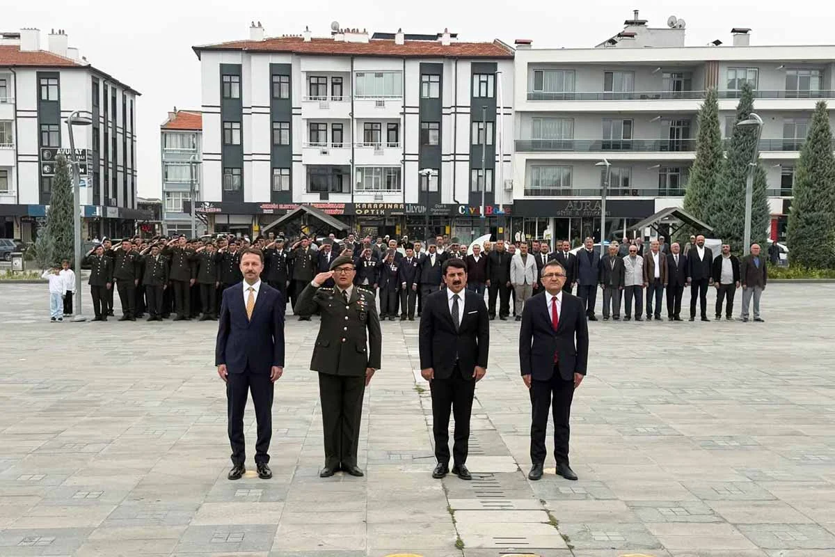 Karapınar’da Gaziler Günü için tören düzenlendi