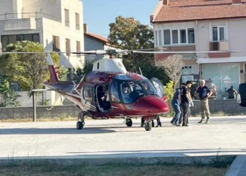 Karapınar’da kalp krizi geçiren 83 yaşındaki hasta için hava ambulansı havalandı