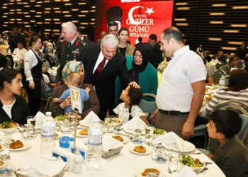 Konya’da Gaziler Günü programı: Şehit aileleri ve gaziler aynı sofrada buluştu
