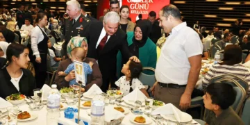 Konya’da Gaziler Günü programı: Şehit aileleri ve gaziler aynı sofrada buluştu