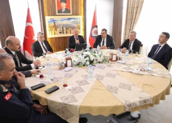 Aksaray’da asayiş masaya yatırıldı Konya’dan iki bölge müdürü de katıldı