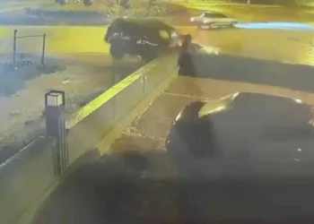 Ereğli’de 4 kişinin yaralandığı kaza kamerada