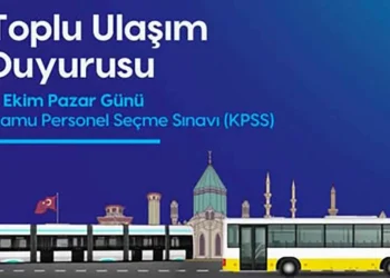 Konya’da KPSS için otobüs seferlerine ilave düzenleme