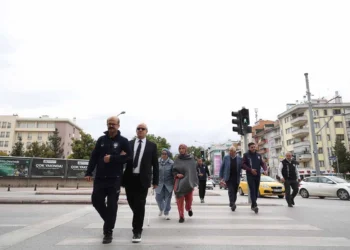 Konya Zabıtası, görme engelliler için uygulamalı eğitim aldı