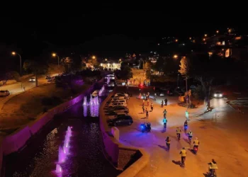 Konya’da pazartesi akşamı bisiklet turu yoğun ilgi görüyor