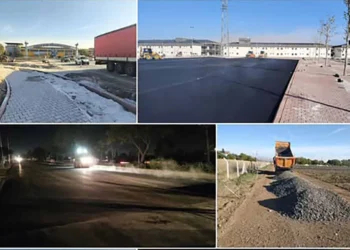 Konya’da yol çalışmaları sürüyor