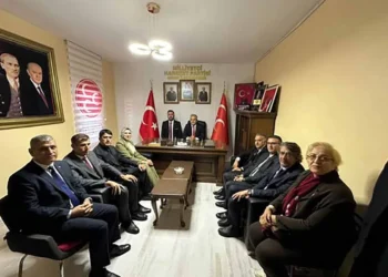 MHP Konya heyeti Akören teşkilatıyla buluştu