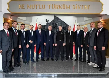 MHP Konya’dan Emniyet Müdürü Koç’a ziyaret