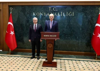 Numan Kurtulmuş, Konya Valiliğini ziyaret etti